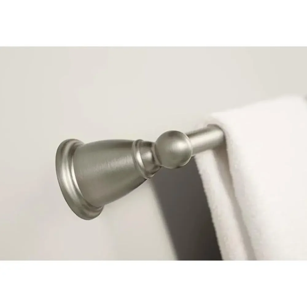 Moen Brantford Brushed Nickel 18-Inch Single Bathroom Towel Bar